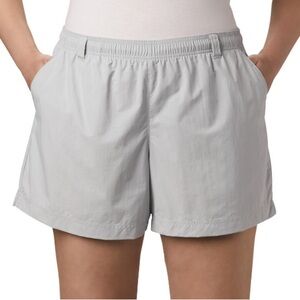 COLUMBIA Women's PFG Backcast Water Silver Shorts | S